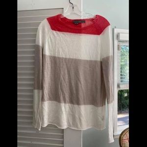 Multi Colored Striped Sweater